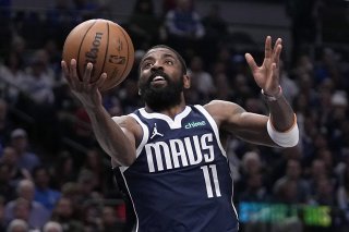 Kyrie Irving décisif dans le troisième quarter. KEYSTONE/AP/Tony Gutierrez